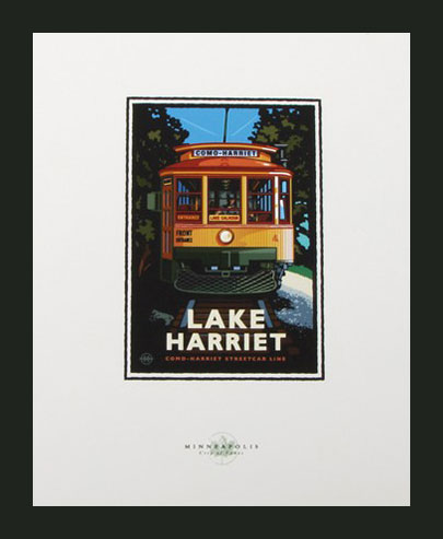 Vintage Lake Harriet Prints